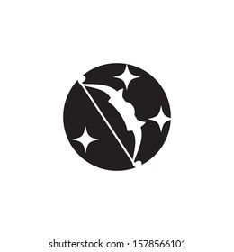 Archer icon Vector Illustration design Logo template
