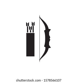 Archer icon Vector Illustration design Logo template