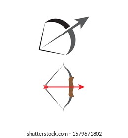 Archer icon Vector Illustration design Logo template