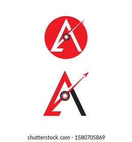 Archer icon Vector Illustration design Logo template