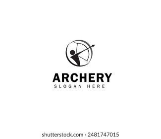 Archer logo creative design template sign symbol