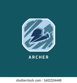 Archer Logo  or icon Design full Color