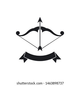Archer logo vector icon illustration