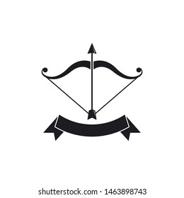Archer logo vector icon illustration