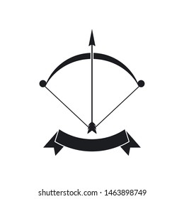 Archer logo vector icon illustration