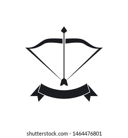 Archer logo vector icon illustration