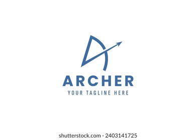 archer logo vector icon illustration