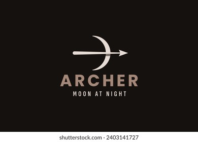 archer logo vector icon illustration