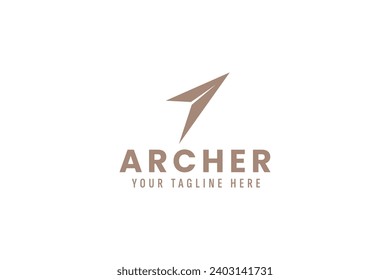 archer logo vector icon illustration