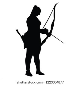 ARCHER silhouette vector