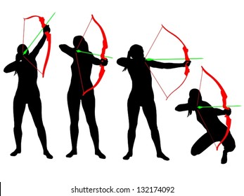 Archer silhouettes