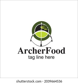 Archer spoon and fork  food vector 