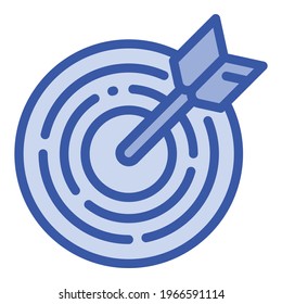 Archer sport target icon. Outline Archer sport target vector icon for web design isolated on white background