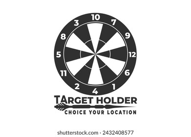 Archer Typography and Logo Design, Modern Archery Logo Elements for Your Brand, Dynamic Archery Theme Typography for Logos, Target the Best with Archery-Inspired Logos, Archery Logo, Bow and Arrow