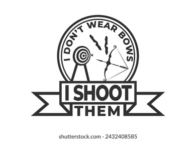 Archer Typography and Logo Design, Modern Archery Logo Elements for Your Brand, Dynamic Archery Theme Typography for Logos, Target the Best with Archery-Inspired Logos, Archery Logo, Bow and Arrow