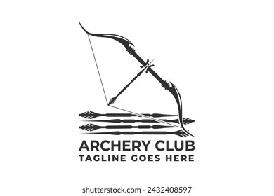 Archer Typography and Logo Design, Modern Archery Logo Elements for Your Brand, Dynamic Archery Theme Typography for Logos, Target the Best with Archery-Inspired Logos, Archery Logo, Bow and Arrow