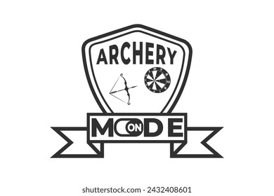 Archer Typography and Logo Design, Modern Archery Logo Elements for Your Brand, Dynamic Archery Theme Typography for Logos, Target the Best with Archery-Inspired Logos, Archery Logo, Bow and Arrow