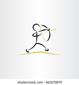 archer vector icon illustration 