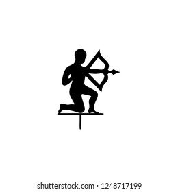 archer vector icon. archer sign on white background. archer icon for web and app