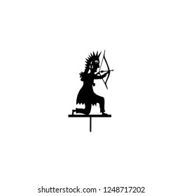 archer vector icon. archer sign on white background. archer icon for web and app