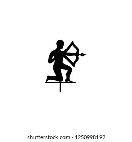 archer vector icon. archer sign on white background. archer icon for web and app