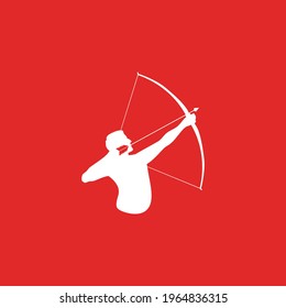 archer vector illustration ico design.eps