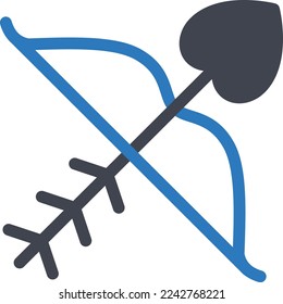 archer Vector illustration on a transparent background. Premium quality symmbols. Glyphs vector icons for concept and graphic design. 

