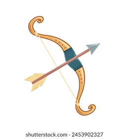 Web de Plantilla de diseño de elemento de caricatura de Ilustración vectorial de arco de arco