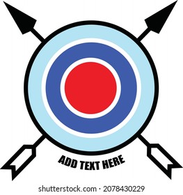 Archery Club Logo, Archery Community Logo Vector