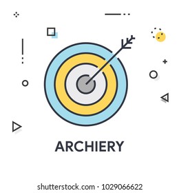 Archery Icon Concept