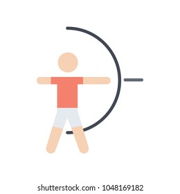 Archery icon. Hunter icon