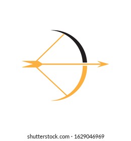 archery icon logo vector design