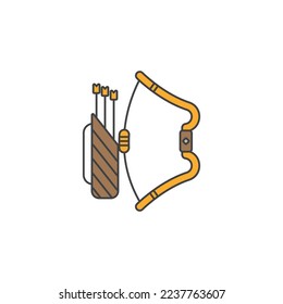 the archery icon is suitable for your web, apk or project with a medieval theme