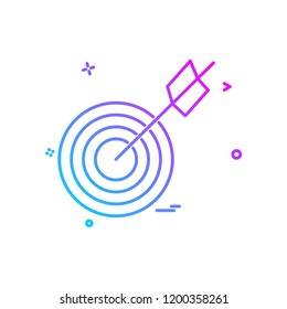 archery icon vector design archery icon vector design