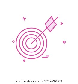 archery icon vector design