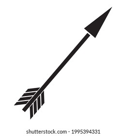 Signo de ilustración vectorial de icono de tiro con arco
