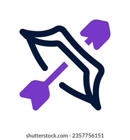 archery icon. vector icon for your website, mobile, presentation, and logo design.