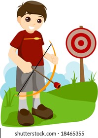 8,922 Boy bow and arrow Images, Stock Photos & Vectors | Shutterstock