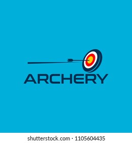 Archery Logo Design Template