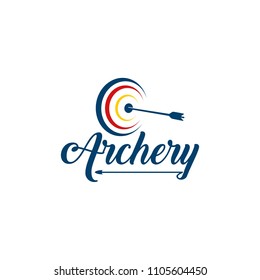 Archery Logo Design Template