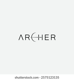 Archery Logo Designs, Precision Arrow Logos, Modern Archery Brand Identity Set, Elegant Bow and Arrow Logo Collection, Archery Typography, Sporty Arrow Typography Designs
