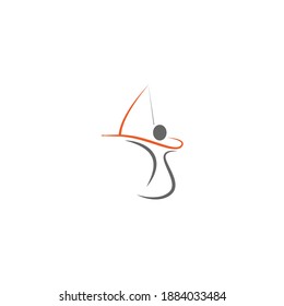 Plantilla de ilustraciones vectoriales del icono de arquización