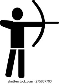 Archery Pictogram