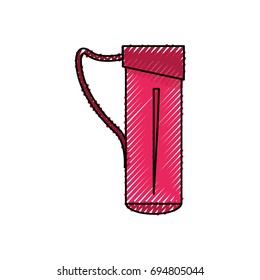 Archery quiver isolated