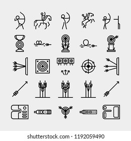 Archery Sport Icon