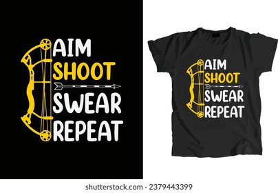 Archery Sports Design File. That allow to print instantly Or Edit to customize for your items such as t-shirt, Hoodie, Mug, Pillow, Decal, Phone Case, Tote Bag, Mobile Popsocket etc.