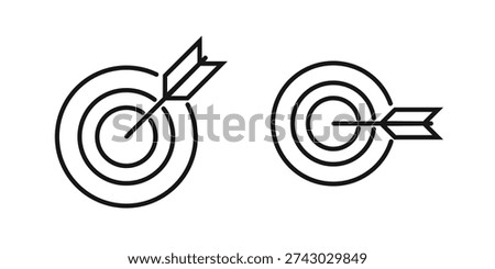 Archery Target and Business Objective Icons
