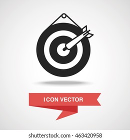 Archery target icon