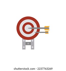 the archery target icon is suitable for your web, apk or project with a medieval theme