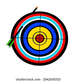archery target illustration,archery target vector